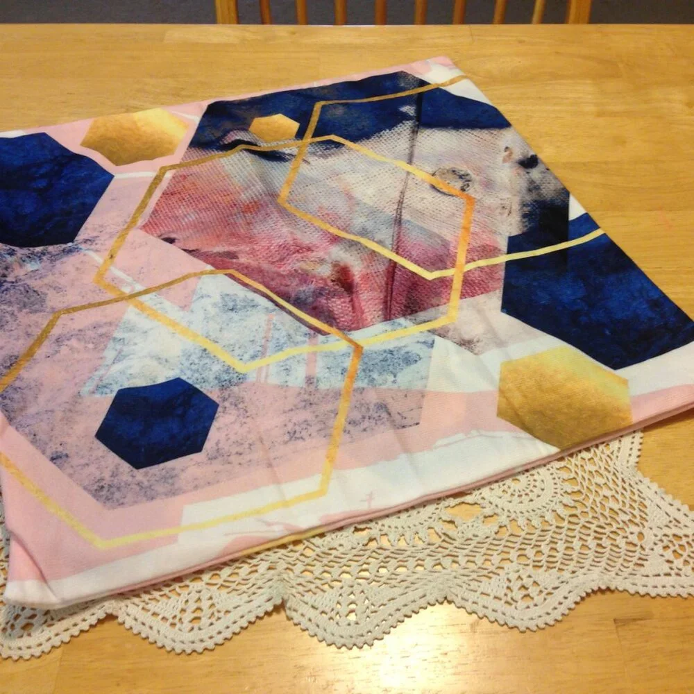 Abstract Decorative Pillow Cover, nwot